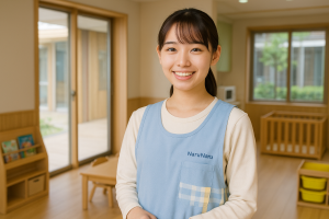 20250707_1557_Nursery Teacher NaruNaru_simple_compose_01jzhtpagffq8agapnjy7x7tb1.png